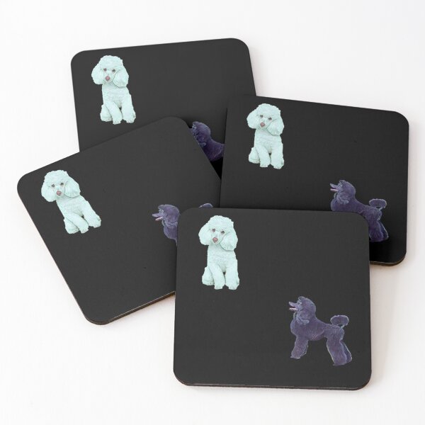 Item preview, Poodle Mix Pattern Sticker Pack - Black designed and sold by Dude  Stuff.