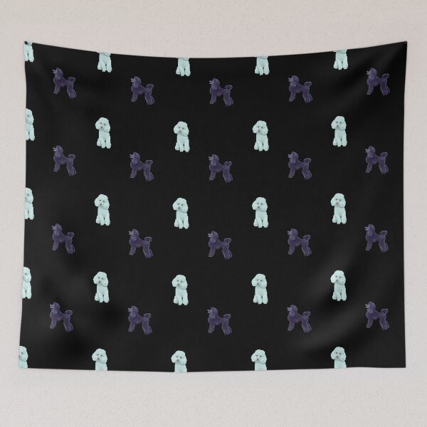 Item preview, Poodle Mix Pattern Sticker Pack - Black designed and sold by Dude  Stuff.