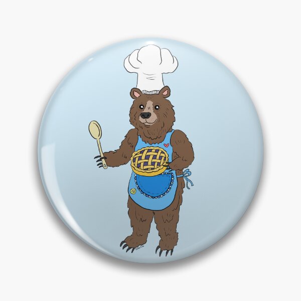 Artikelvorschau, Grizzlybär backen entworfen und verkauft von doodletokki.