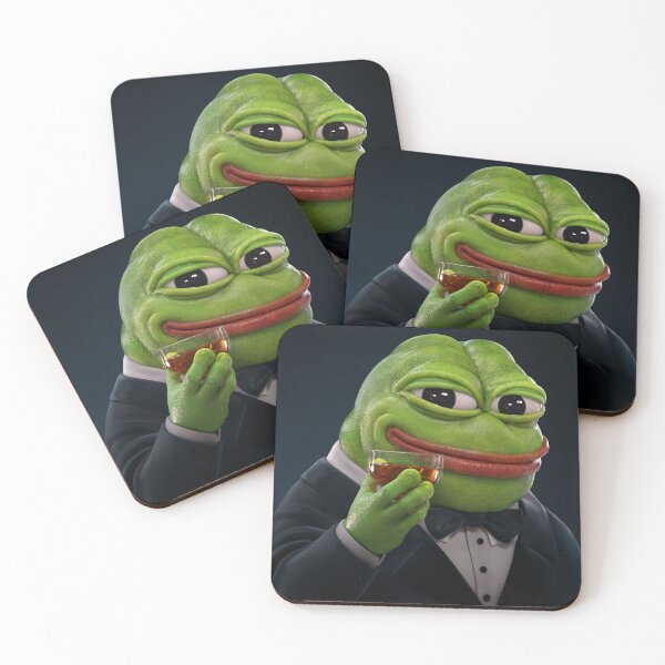 Item preview, Cheers Pepe Meme designed and sold by iamalien.