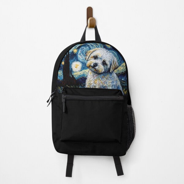 Item preview, Maltese Terrier Starry Night, Cute Maltese Terrier Puppy designed and sold by Orianah.