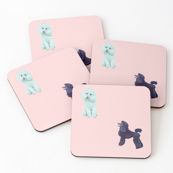 Item preview, Poodle Mix Pattern Sticker Pack - Pink designed and sold by Dude  Stuff.
