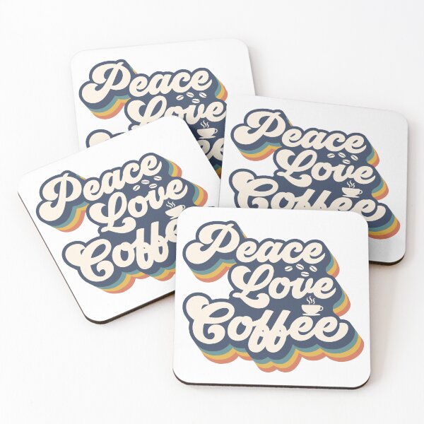 Item preview, Peace Love Coffee designed and sold by SpotWarehouse.
