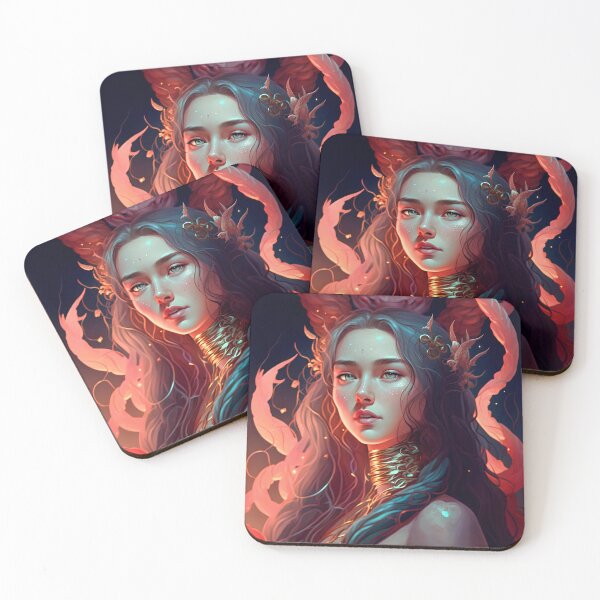 Item preview, Medusa Beauty and Serpentine Elegance designed and sold by oanaunciuleanu.