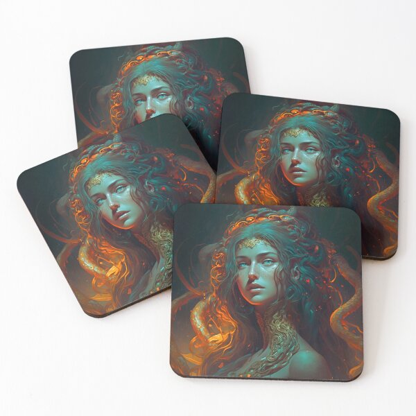 Item preview, Medusa Beauty and Serpentine Elegance designed and sold by oanaunciuleanu.