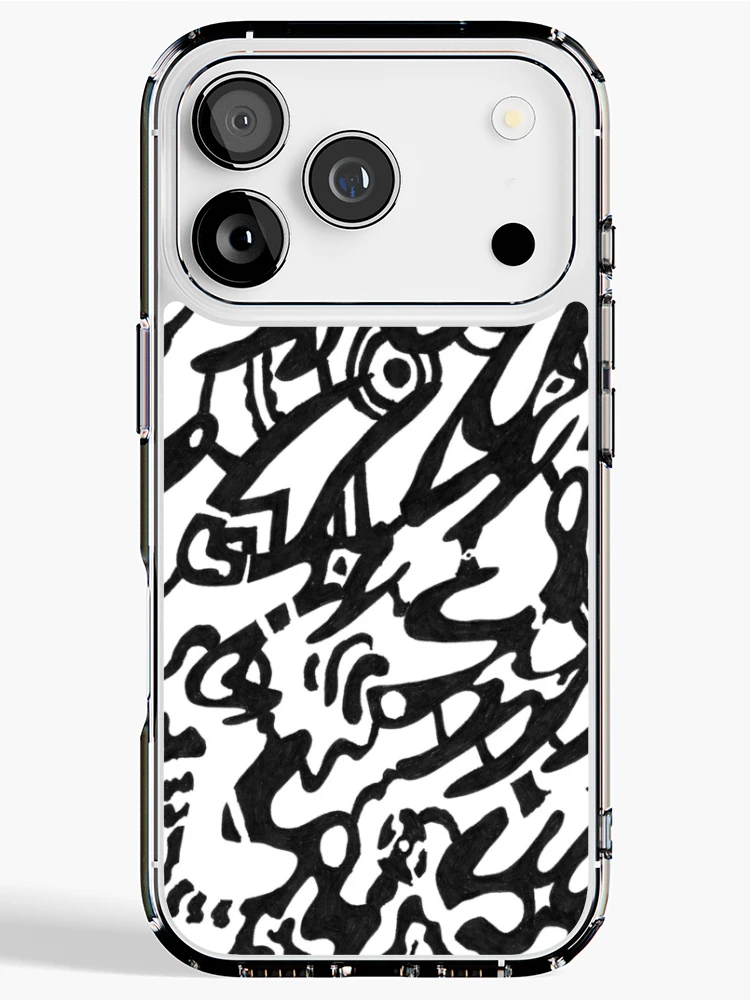 Thumbnail 1 of 5, iPhone Case, Abstract Pattern 3 designed and sold by Rebekah McLeod.