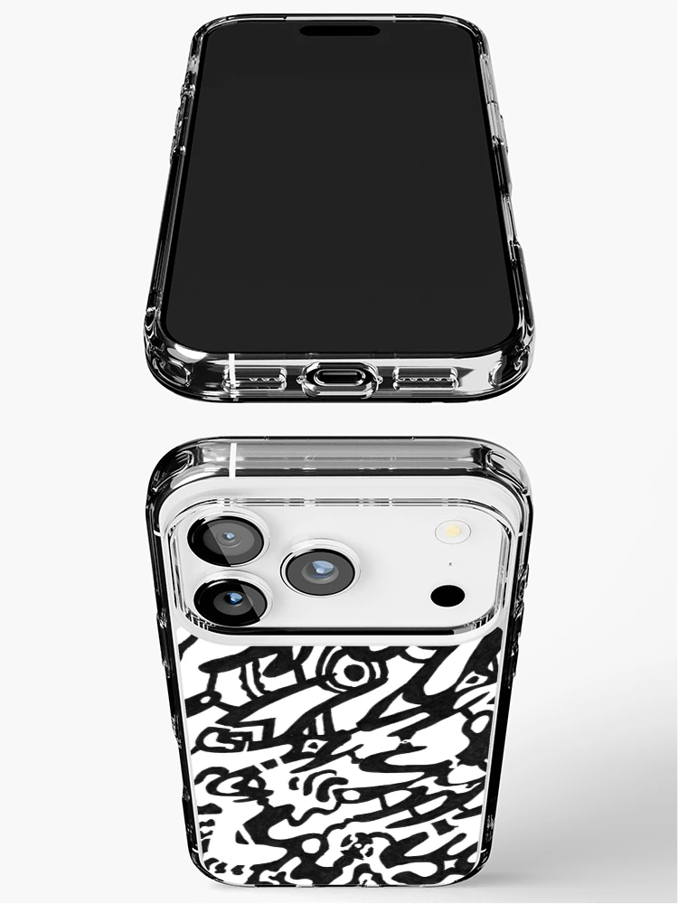 Thumbnail 3 of 5, iPhone Case, Abstract Pattern 3 designed and sold by Rebekah McLeod.