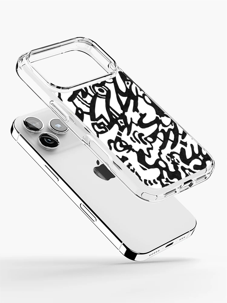 Thumbnail 2 of 5, iPhone Case, Abstract Pattern 3 designed and sold by Rebekah McLeod.