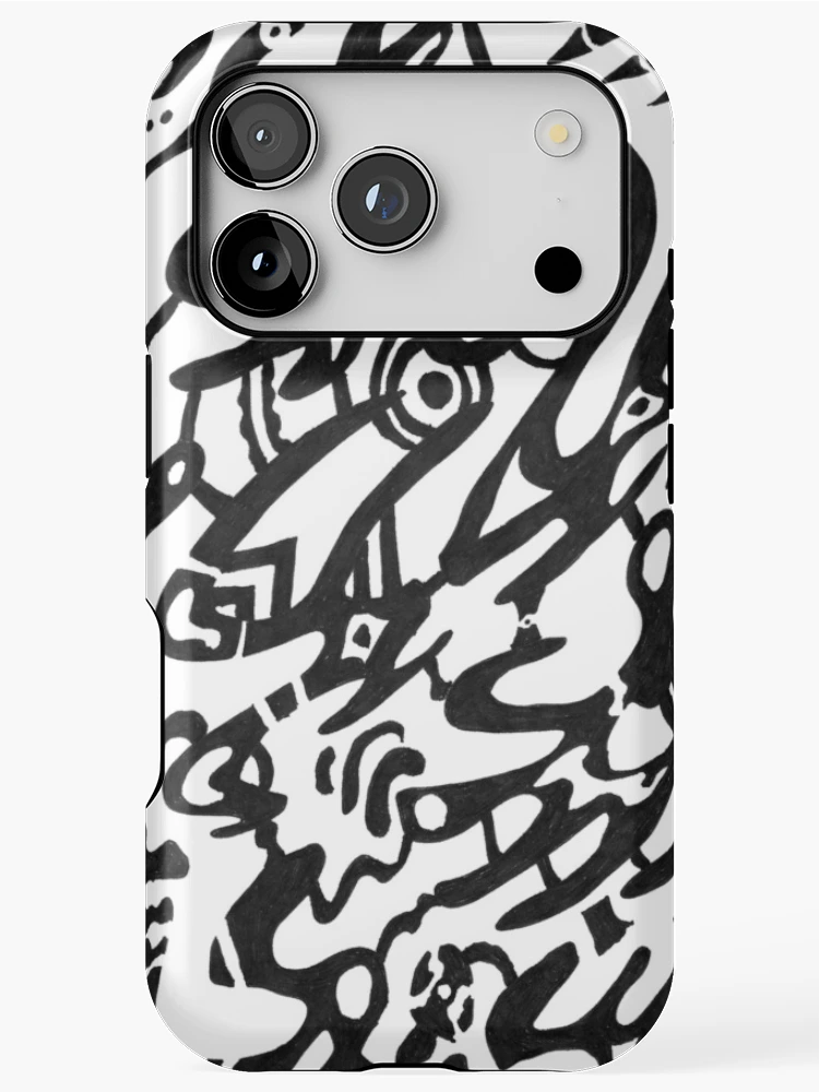 Thumbnail 1 of 4, iPhone Case, Abstract Pattern 3 designed and sold by Rebekah McLeod.