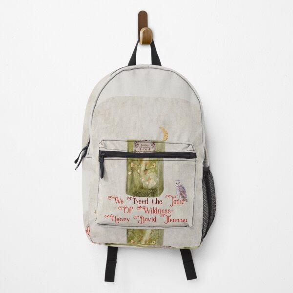Item preview, Nature Quote We Need the Tonic of Wildness watercolor designed and sold by Monica Laipple.