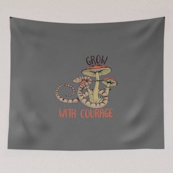 Item preview, Grow With Courage designed and sold by Mermaid-Designs.