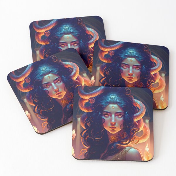 Item preview, Medusa Beauty and Serpentine Elegance designed and sold by oanaunciuleanu.
