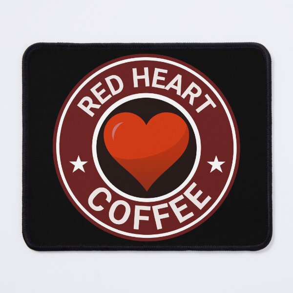 Item preview, Red Heart Valentine Coffee Shop & Bakery designed and sold by DreamSwiftly.