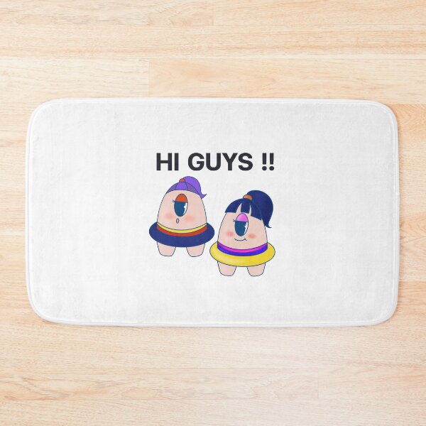 Item preview, cute moster hi guys  designed and sold by Itwodoodle97.