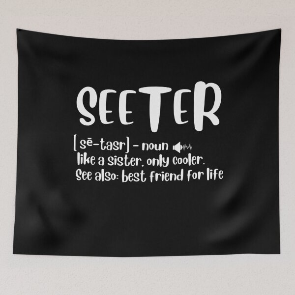 Item preview, Sister Birthday Gifts Apparel With Funny Seester Definition T-Shirt designed and sold by jounior ⭐⭐⭐⭐⭐.