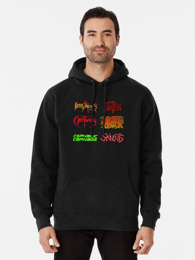 Hoodie discount band metal