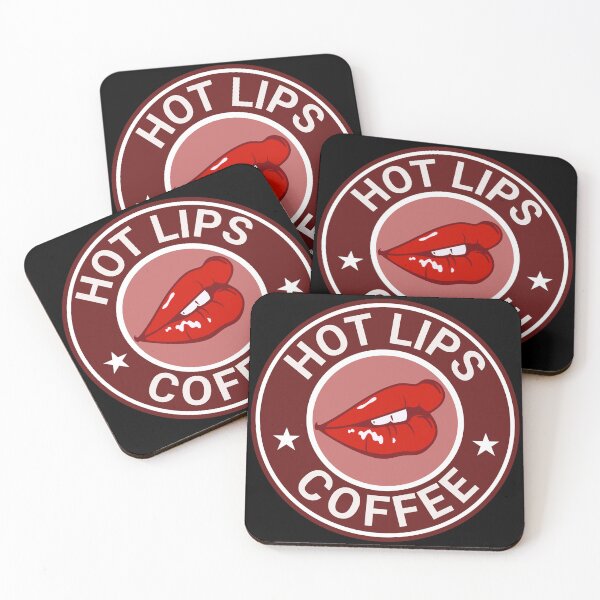 Item preview, Hot Lips Sexy Coffee Shop & Bakery Variant designed and sold by DreamSwiftly.