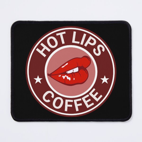 Item preview, Hot Lips Sexy Coffee Shop & Bakery Variant designed and sold by DreamSwiftly.