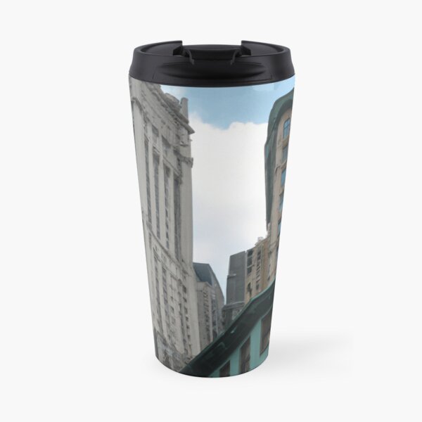 New York is the city of contrasts Travel Coffee Mug