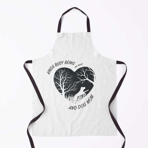 Item preview, Kinda Busy Being An Aunt And Dog Mom (black) designed and sold by OlivDesignsCo.