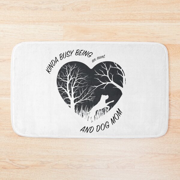 Item preview, Kinda Busy Being An Aunt And Dog Mom (black) designed and sold by OlivDesignsCo.