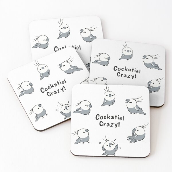 Item preview, Cockatiel Crazy! designed and sold by NoodleSoupotDay.