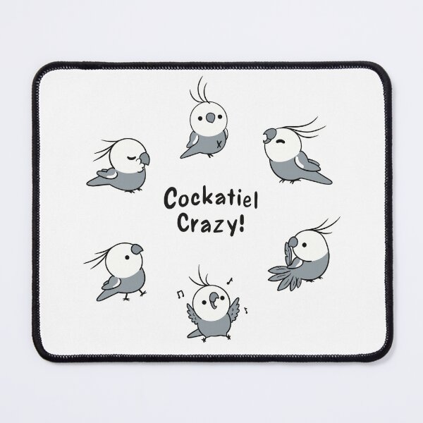 Item preview, Cockatiel Crazy! designed and sold by NoodleSoupotDay.