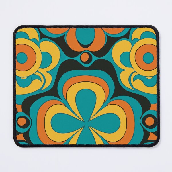 Item preview, 60s/70s Hippy Flower Design Pattern designed and sold by Thread Bubbler.