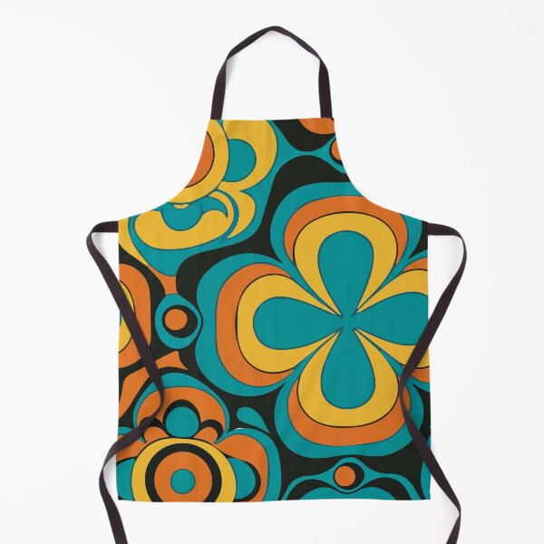 Item preview, 60s/70s Hippy Flower Design Pattern designed and sold by Thread Bubbler.