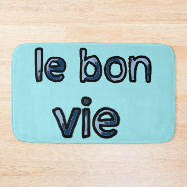 Item preview, The Good Life in French - (Blue) designed and sold by Usagicollection.