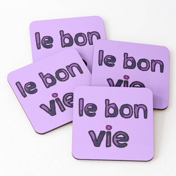 Item preview, The Good Life in French - (Purple) designed and sold by Usagicollection.