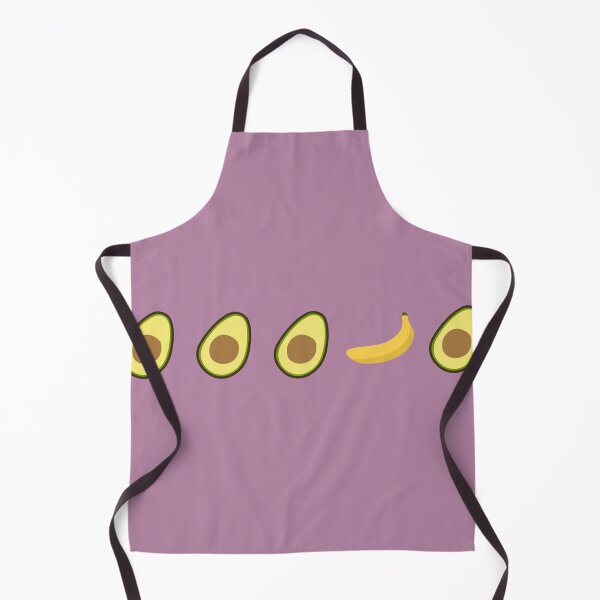 Item preview, Five middle objects avocado and banana pattern 10 designed and sold by LemonCreamyyyy.