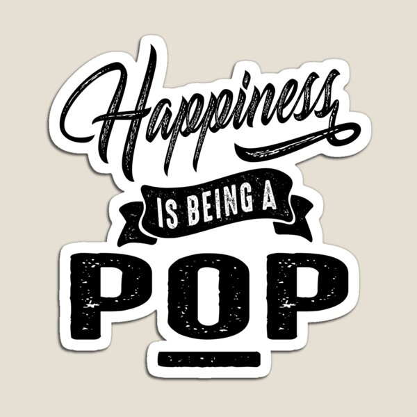 Happiness Pop Magnet