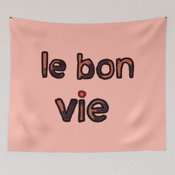 Item preview, The Good Life in French - (Red) designed and sold by Usagicollection.