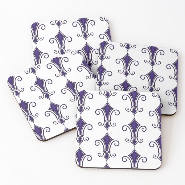 Item preview, Purple Deco Fleur designed and sold by lezell.