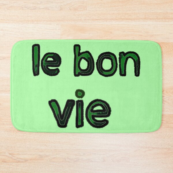 Item preview, The Good Life in French - (Green) designed and sold by Usagicollection.