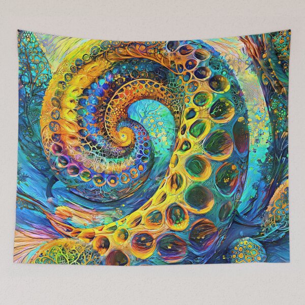 Item preview, Abstract Art | Deep Style abstraction designed and sold by blackhalt.