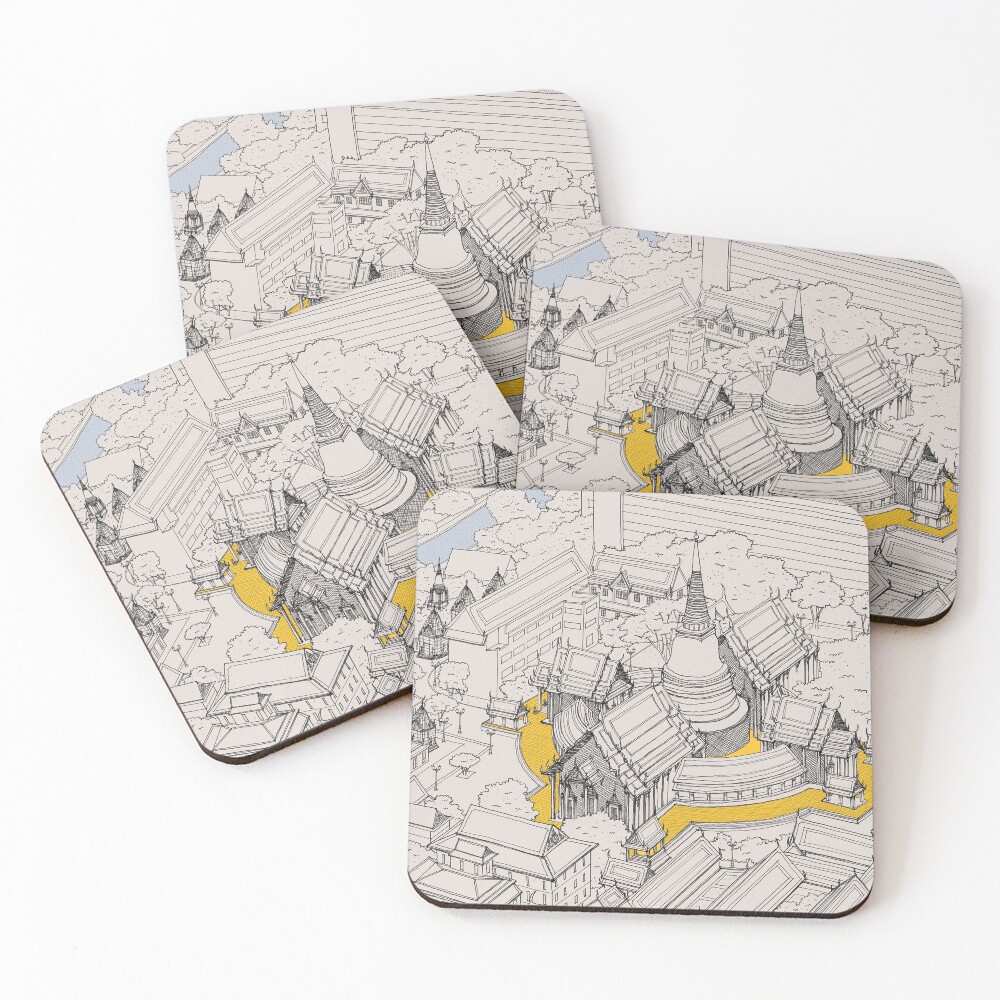 Item preview, Coasters (Set of 4) designed and sold by airlabrador.
