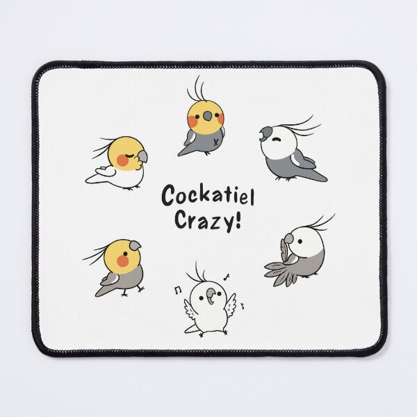 Item preview, Cockatiel Crazy! designed and sold by NoodleSoupotDay.