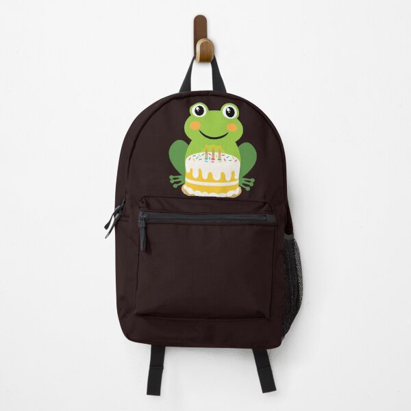 Item preview, Frog With Birthday Cake designed and sold by TheCatmeow2000.