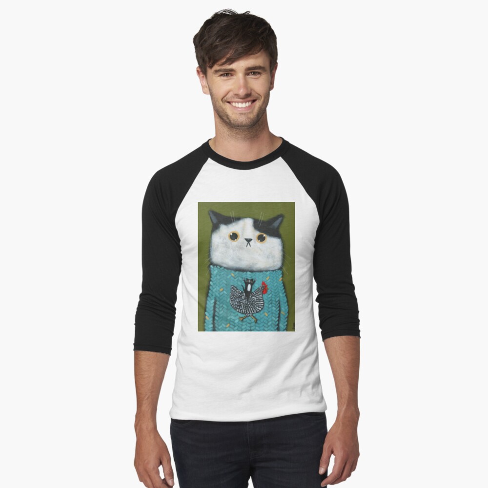 Item preview, Baseball ¾ Sleeve T-Shirt designed and sold by kilkennycat.
