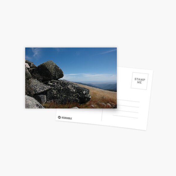 Mt Stirling summit - Victorian High Country Postcard