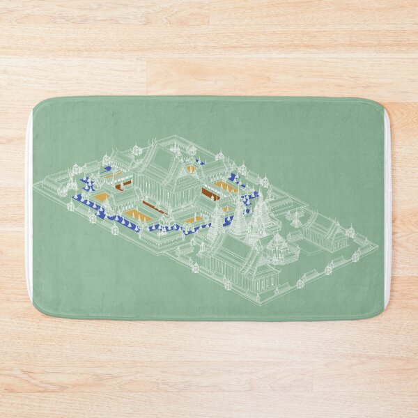 Item preview, Wat Pho Green designed and sold by airlabrador.