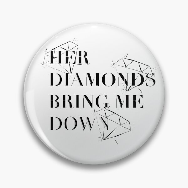 Item preview, Her Diamonds Rob Thomas Lyric Art designed and sold by DesignsbyEvelyn.