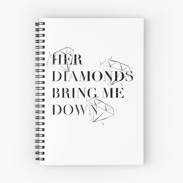 Item preview, Her Diamonds Rob Thomas Lyric Art designed and sold by DesignsbyEvelyn.