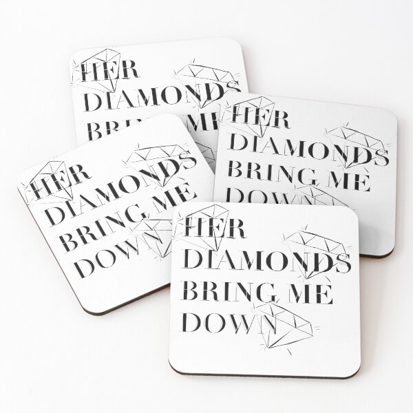 Item preview, Her Diamonds Rob Thomas Lyric Art designed and sold by DesignsbyEvelyn.