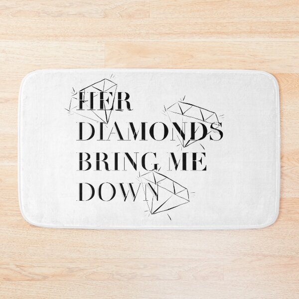 Item preview, Her Diamonds Rob Thomas Lyric Art designed and sold by DesignsbyEvelyn.