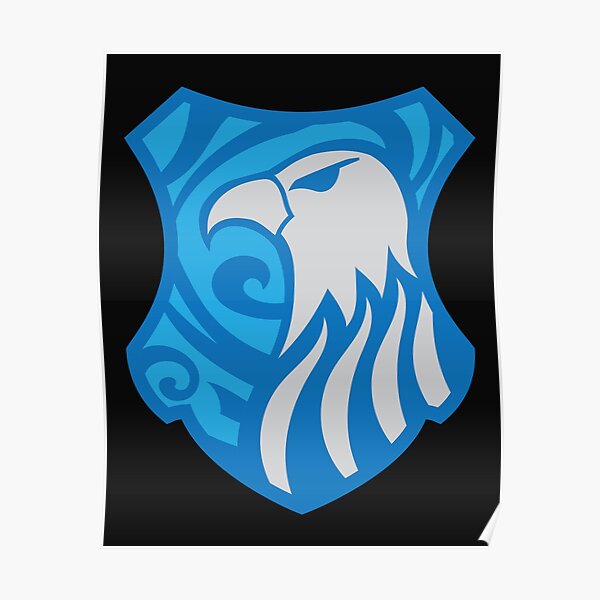 Harry Potter Ravenclaw House Eagle Art: Canvas Prints, Frames & Posters