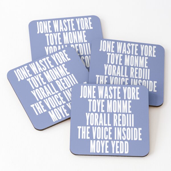 Item preview, jone waste yore toye monme yorall rediii the voice insoide moye yedd designed and sold by Loveandfunnys.