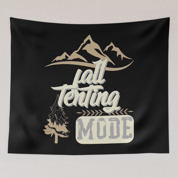 Item preview, fall tenting Mode, forest river sun inside tree pine designed and sold by movie-popcorn.